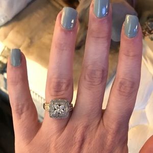 Cluster Diamond Ring